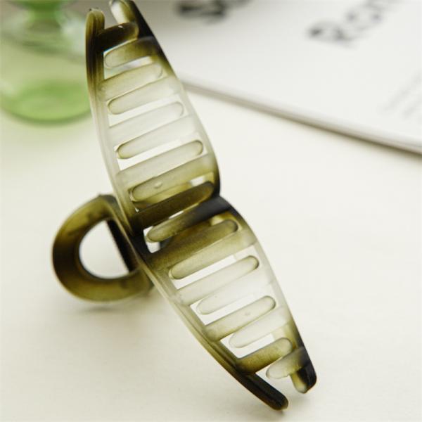Frosted green hairpin banana clip high priced Shark home Korean elegant temperament claw headpiece accessories