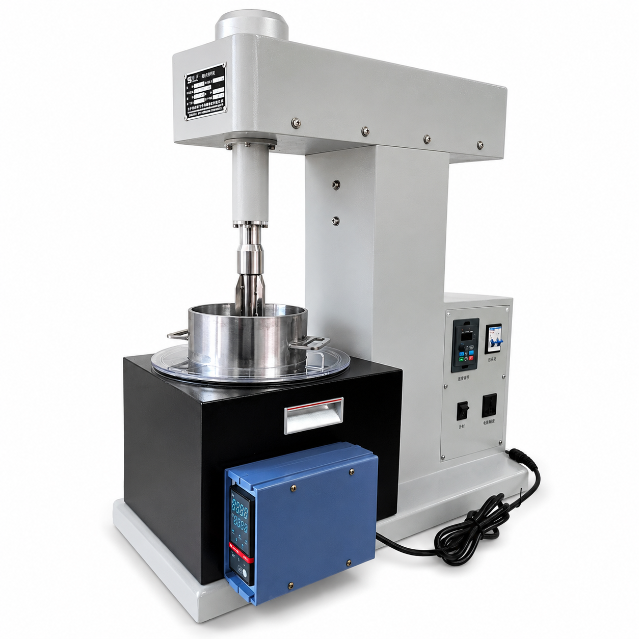 Laboratory Leaching Agitated Tank for Gold Silver Copper Ore Testing Mixer