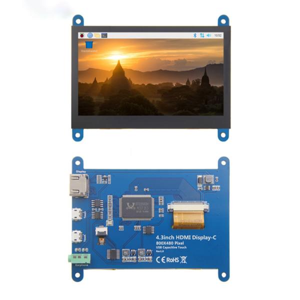 Модуль 800x480 HDMI умный LCD экран касания 4,3 дюймов емкостный