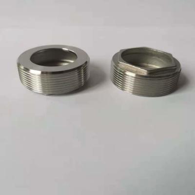 Stainless Steel 303 L10mm Hexagon Lock Nut , M28x1 5 Nut Machining Small Metal Parts