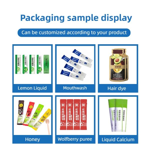 Automatic Multi Lane Packing Machine with 30-50bag/min/lane Speed Energy Saving and Easy To Operate for Liquid Sachet Packaging