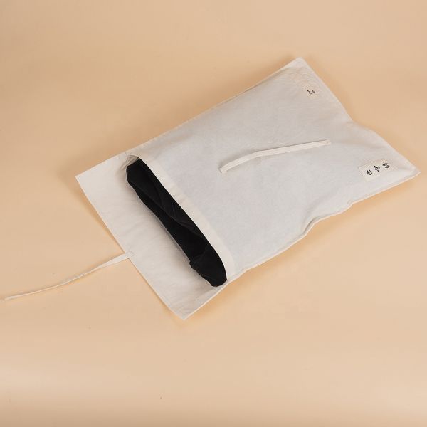 OEM ODM Logo Size Reusable Cotton Fabric Dust Bag, Cover Bags, 100% Natural Muslim Cotton Envelope Gift Packaging Pouch Dust Bag For Clothes Lingerie Storage