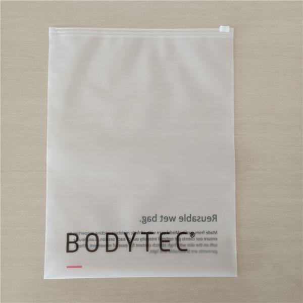 Logotipo personalizado PET/PE CPP Zip Lock Bag Packaging para cosméticos congelados y trajes de baño