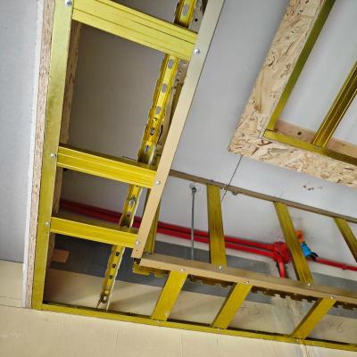 False Ceiling Light Steel Keel Profiles C Channel Gypsum Board  Metal Track For Framing