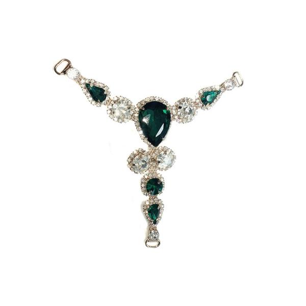 Beautiful Style T Shape Metal Shoe Buckles Iron Or Copper Material