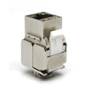 Telecomunicação trapezoide Utp RJ45 Cat6 Jack trapezoide 180 graus