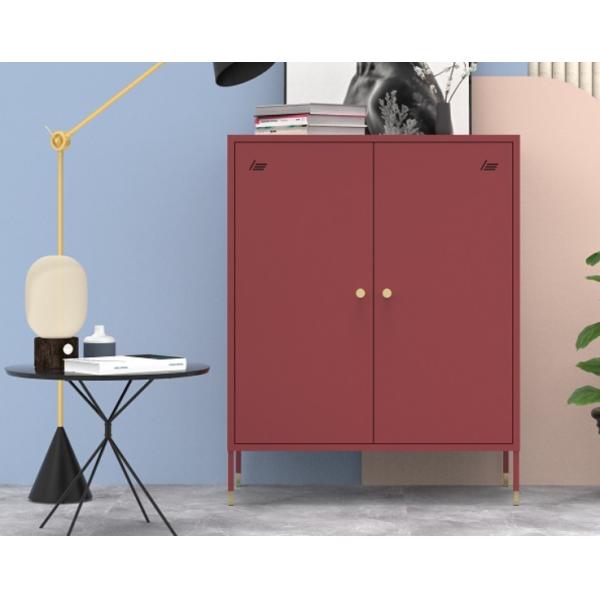 Home Use Metal Mini Steel Storage Locker Clothes Toy storage cupboard