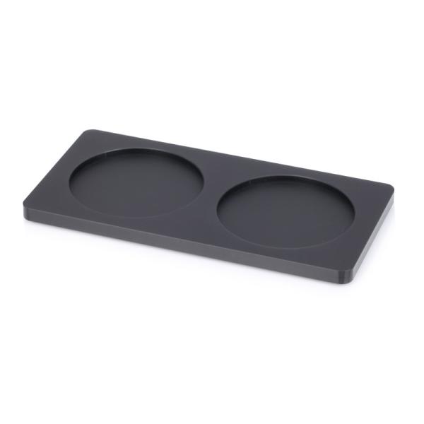 Free sample new design blackish green PMMA acrylic hotel bed tray