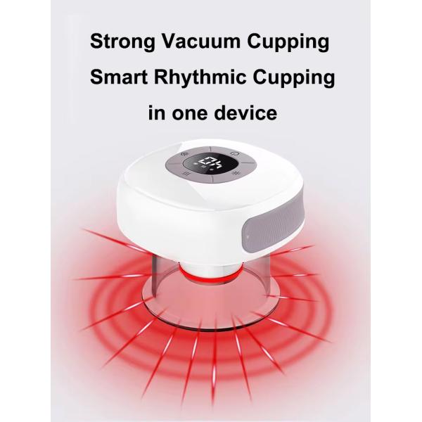 Fitdash Electric Cupping Therapy Set with Bian-Stone Moving Cupping Vacuum Cupping Set Device