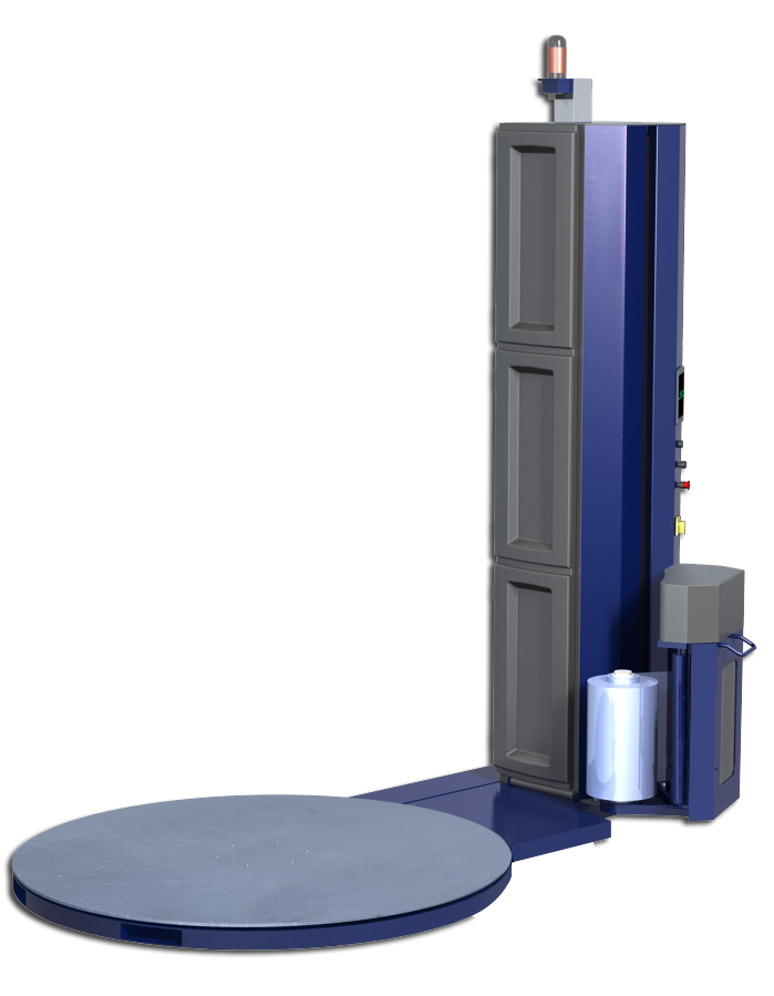 Pallet stretch wrapping machine