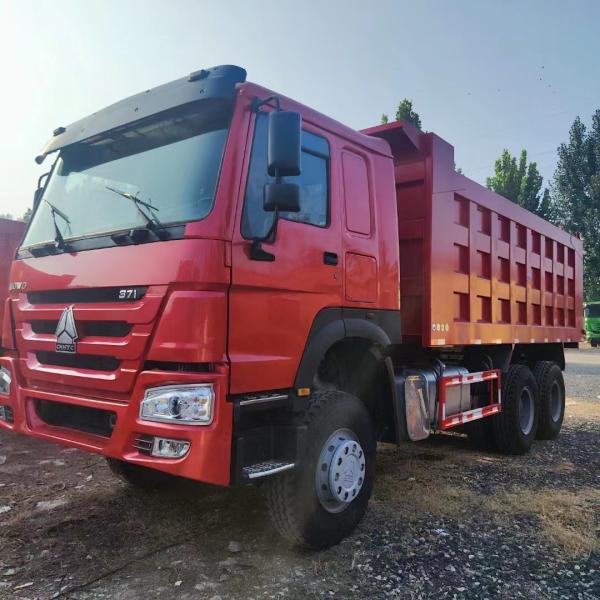 Customizable Capacity Second Hand Tipper Truck With Optional Cargo Size SINOTRUCK HOWO 371HP