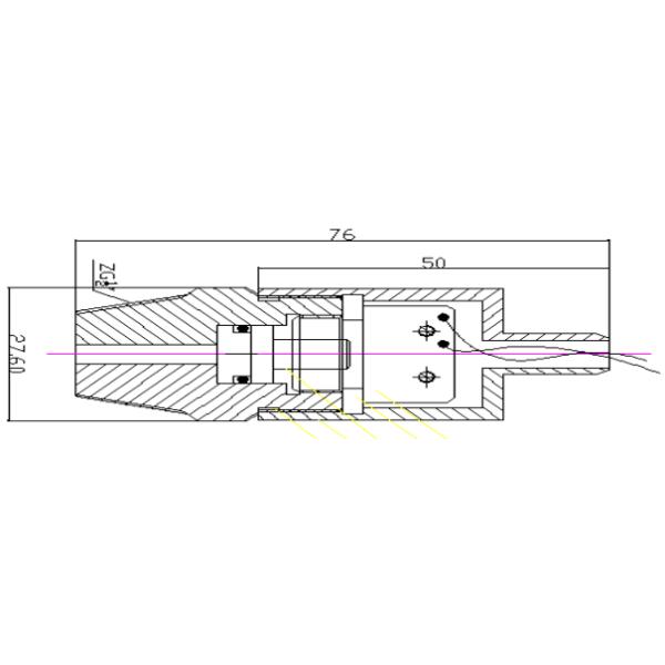 Латунные оборудования пожарной безопасности сигнализируют давление деятельности клапана 8Mpa номинальное