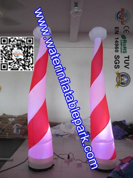 Customise Inflatable Decoration Columns With Logo Printing