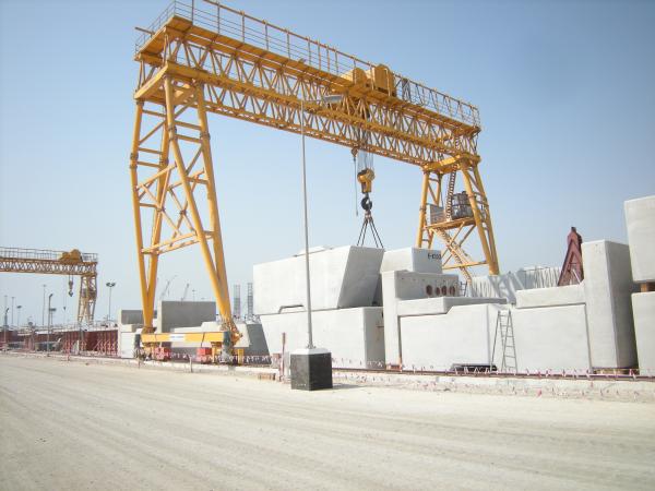 DCS Truss Double Girder Gantry Crane /  large - tonnage / 100t - 10t - 25m - 16m /