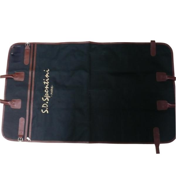 Sd.Spontini 800d Oxford Fabric Suit Cover Bags, Custom Garment Bag With Metal Ring Hanger