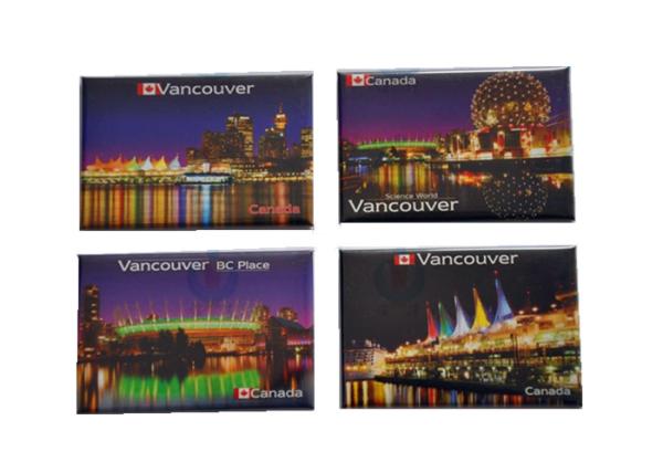 Home Decoration 78 X 54mm CMYK Color Photo Fridge Magnets Souvenir Fridge Magnets