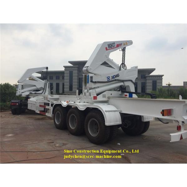 тележка Лифтер цапф трейлера МКХ37А 3 затяжелителя стороны контейнера 20фт сверхмощная бортовая