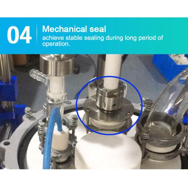 ISO GMP Ultrasonic Reactor Glass & Stainless Steel Reactor Jacketed Or Lined