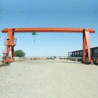 Tipo pórtico eléctrico Crane Lifting Goods del Mh del solo haz
