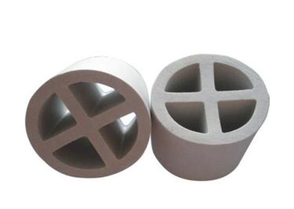 High Chemical Stability Raschig Ring Packing , Raschig Super Ring For Reburner