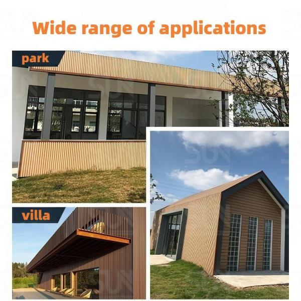 Устойчивые к погодным условиям ПЭ торговое наружное ПВХ наружные панели для наружной облицовки