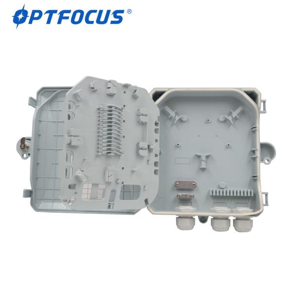 Waterproof FTTH Fiber Terminal Box 12 Cores For Fiber Optical Equipment
