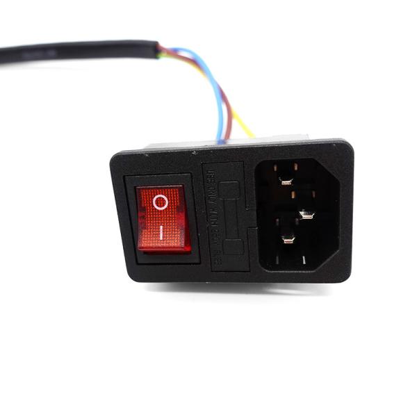 Dispositivos eletrónicos Conector elétrico masculino-feminino com arnês de fio de comutação de fábrica