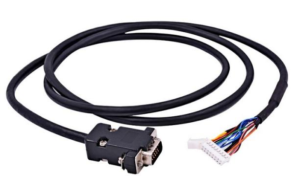 Custom Made DB9 rs232 Cable Connector 9 Pin Male to Male Quick Connect Wire Connectors Supplier