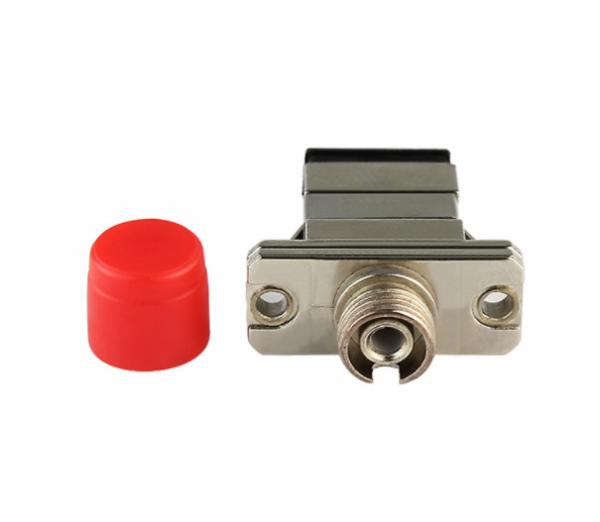 Low Insertion Loss FC To SC Fiber Adapter Coupler Fast Connecter Metal Housing