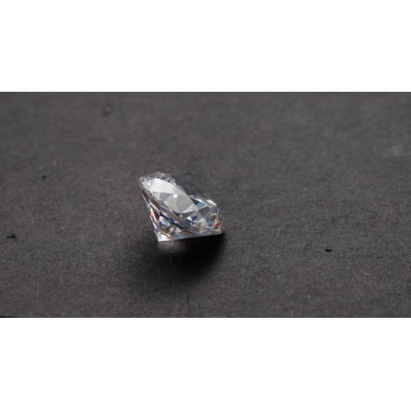 Round Brilliant Cut Diamond Moissanite Loose Excellent Grade VVS 12.5mm 7.5ct