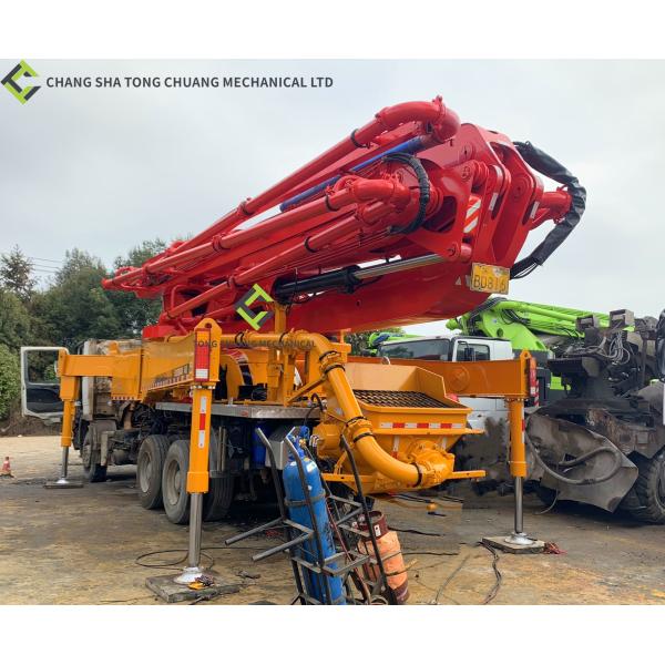In 2012 Sany Heavy Industry Remanufacture Second Hand Concrete Pump Truck 46meters