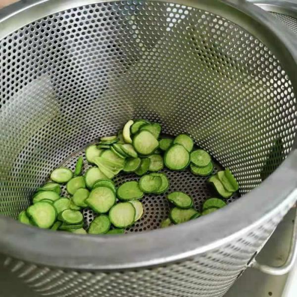 Frigorífico de vacío de frutas y verduras SUS 304 Deshidratado