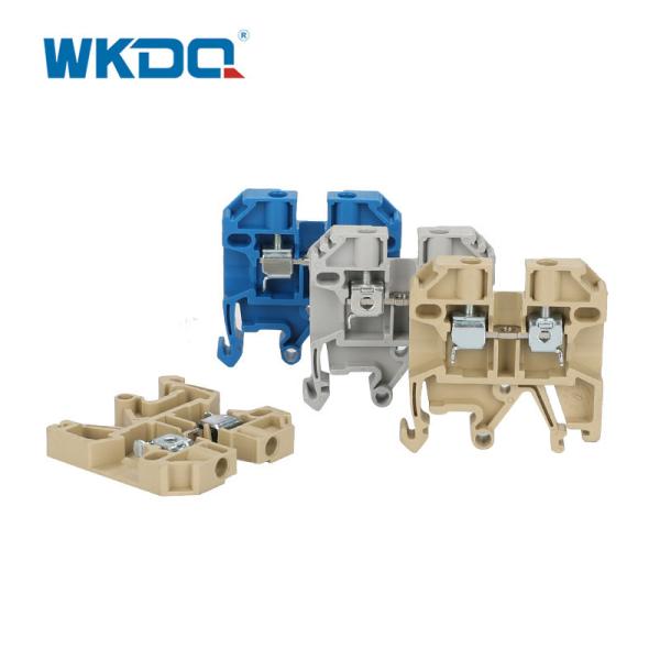 JSAK 2.5EN Series Beige Screw Connection Terminal Block 2.5mm² Cross Section