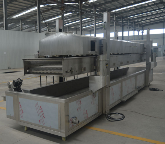 Industrial Conveyor Belt Deep Fryer Electric Fryer Machine For Potato Chips