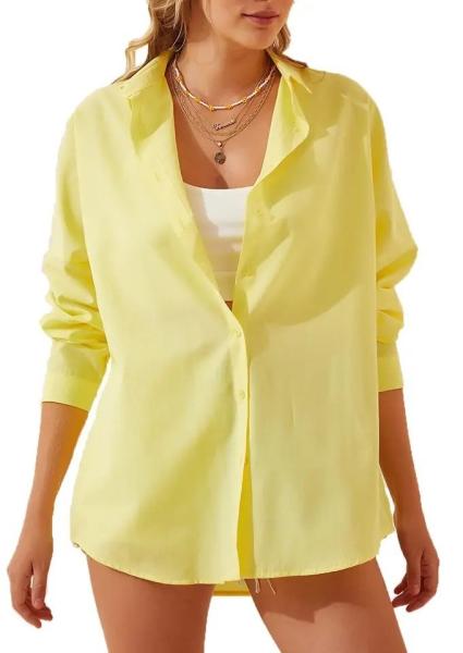                  Casual Fit Womens Shirts Solid Shirt             