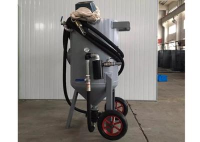 Manual Portable Air Industrial Blast Pot With Wheels Movable Easy To Operate