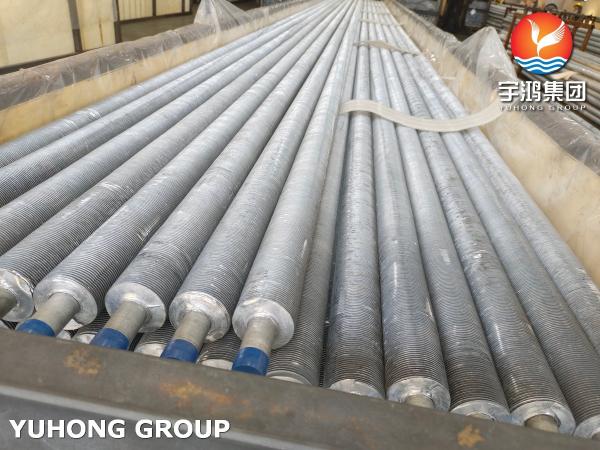 Corrosion Resistance Aluminum Steel Extruded Fin Tube ASTM A269 For Copper Pipe Boilers