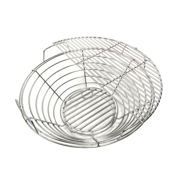 Round  500MM SS430 Kick Charcoal Ash Basket For Kamado Joe