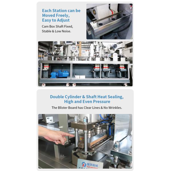 Блистерная упаковочная машина Alu PVC Автоматическая герметизирующая упаковочная капсула для таблеток