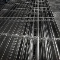 Grille en fer galvanisé trempé à chaud de 30 mm pour plancher industriel