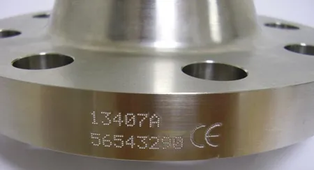 Desktop Electric DOT Peen Marking Machine For Flange Steel Pipes Tubes Metal Bellows Marking Machine