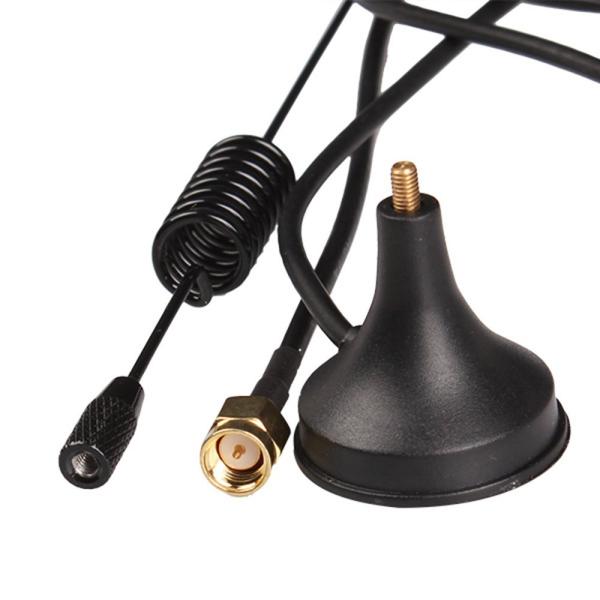 High Gain SMA RG174 GSM Antenna with 800 900 868 1800 2100 2700 MHz Frequency Range