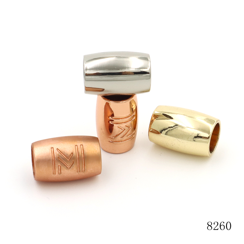 Custom Logo 11*16mm 3.6g Zinc Alloy Beads for Jewelry and Bracelet Making