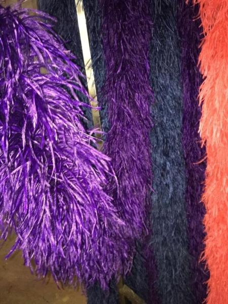 Marabou Penha e avestruz Plumes Penha Scarf Boa Para ocasião do ano