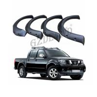 L'amortisseur de frontière de voûte de roue évase noir convenable de Nissan Navara D40 texturisé