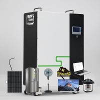 48v stockage d'énergie solaire batterie murale de puissance 5kwh 7.5kwh 10kwh type de régulateur MPPT