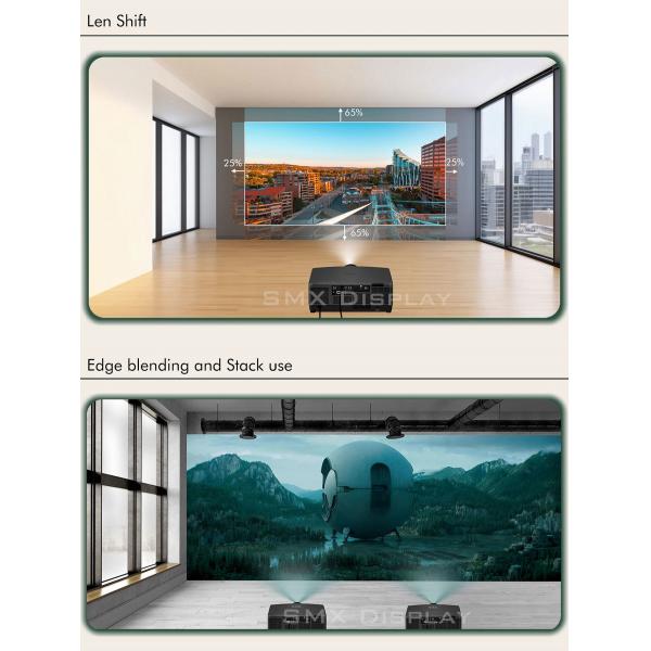 Professional 12000 Lumen Laser Projector 3D Projection Mapping Immersive Displays