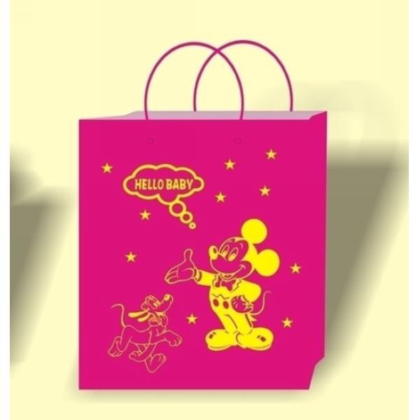 flat handle kraft paper bag, cheap brown paper bags with handles, Cheap prices Discount Shopping Bags with logo print