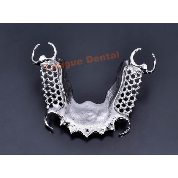 Cobalt Chromium Dental Framework Precision Metal Frame Partial Denture