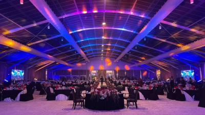 Arcum Exhibition Center Tent With Flexible Layouts For Trade Fairs And Showcases